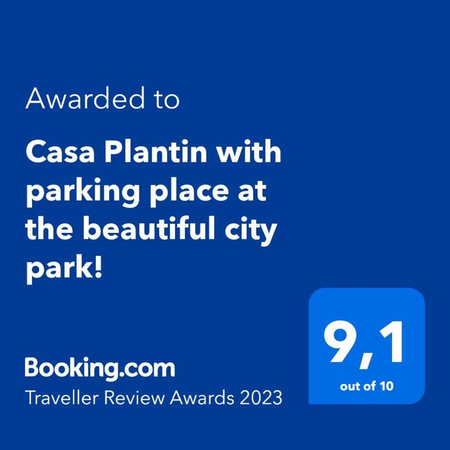 Casa Plantin With Parking Place At The Beautiful City Park! Antwerp Exterior photo